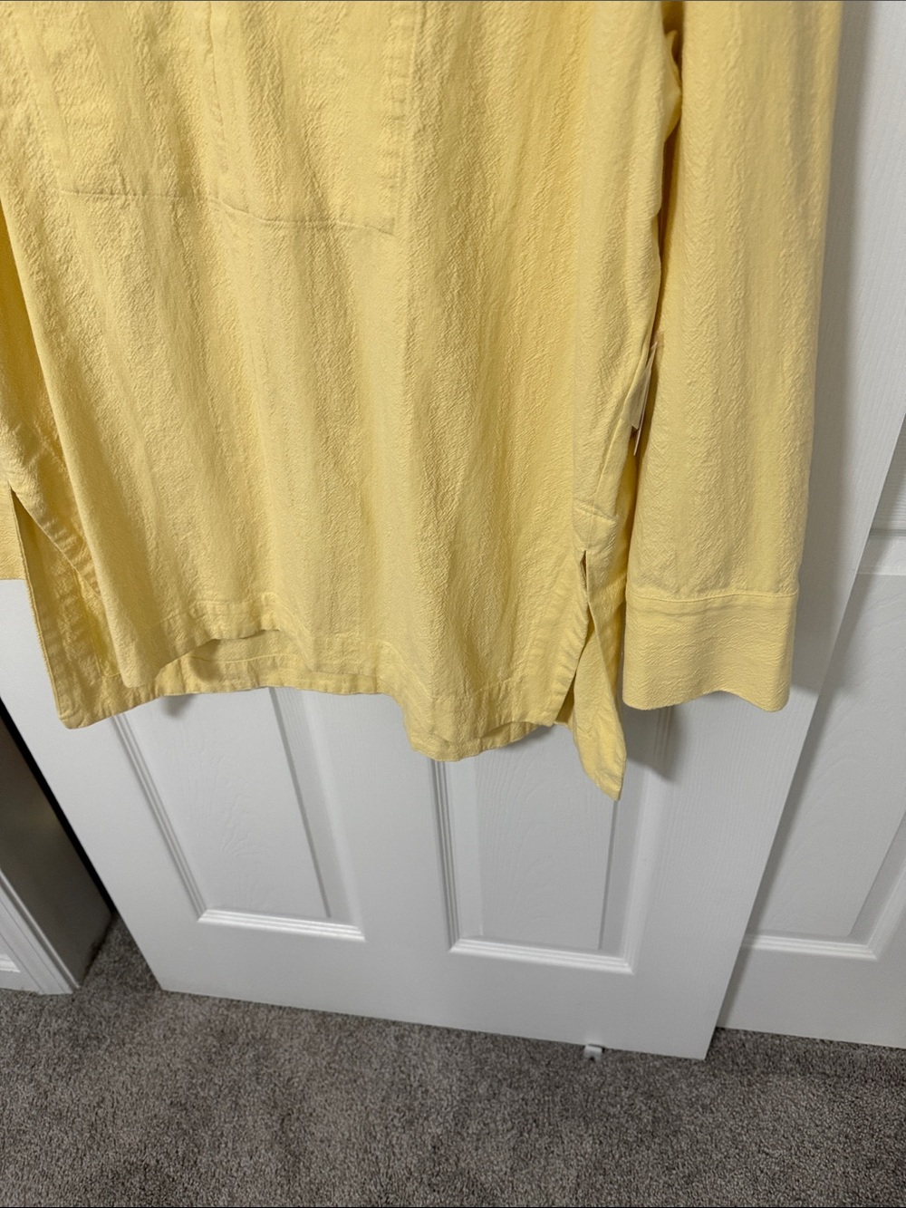 Free People Pale Yellow Two-Piece Pajama Set - Picture 8 of 11